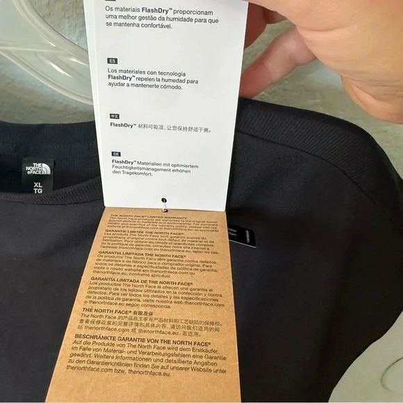 The North Face Women's Dawndream Muscle Tee T-Shirt Tank XL Xtra-large black - Picture 9 of 10